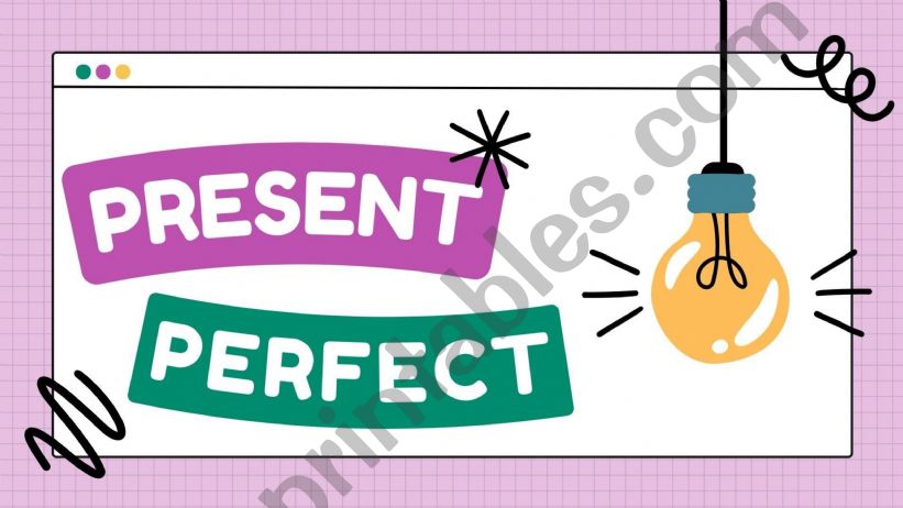 Present Perfect presentation powerpoint