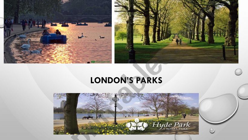 London�s parks powerpoint