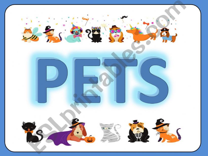 Pets powerpoint