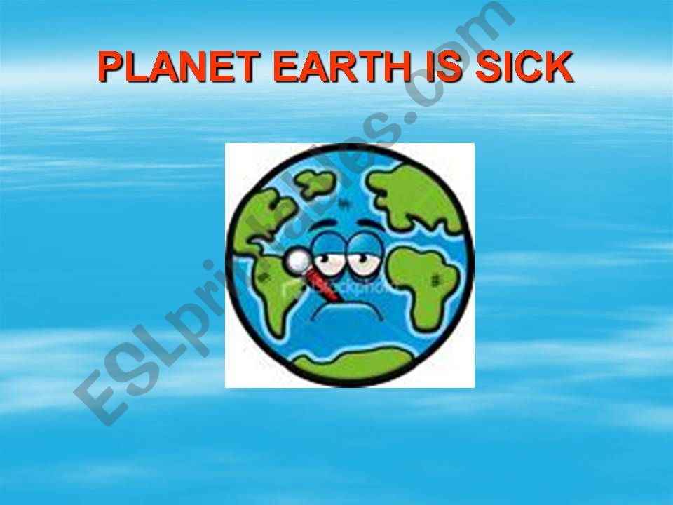 Environmental problems  powerpoint