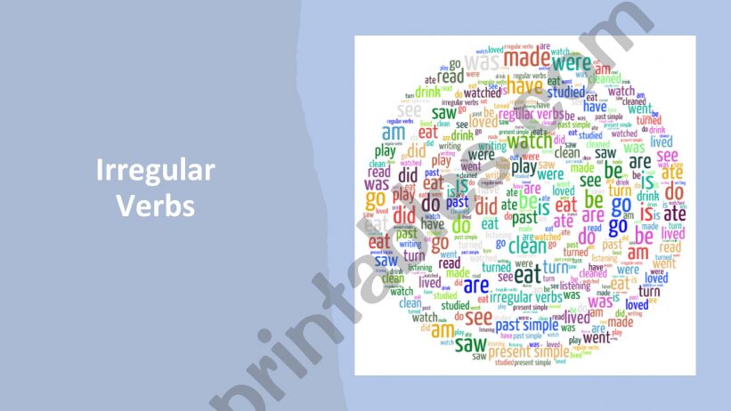 Irregular verbs powerpoint