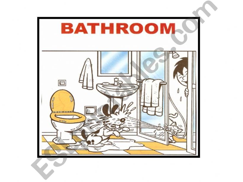 flash Card-bathroom powerpoint