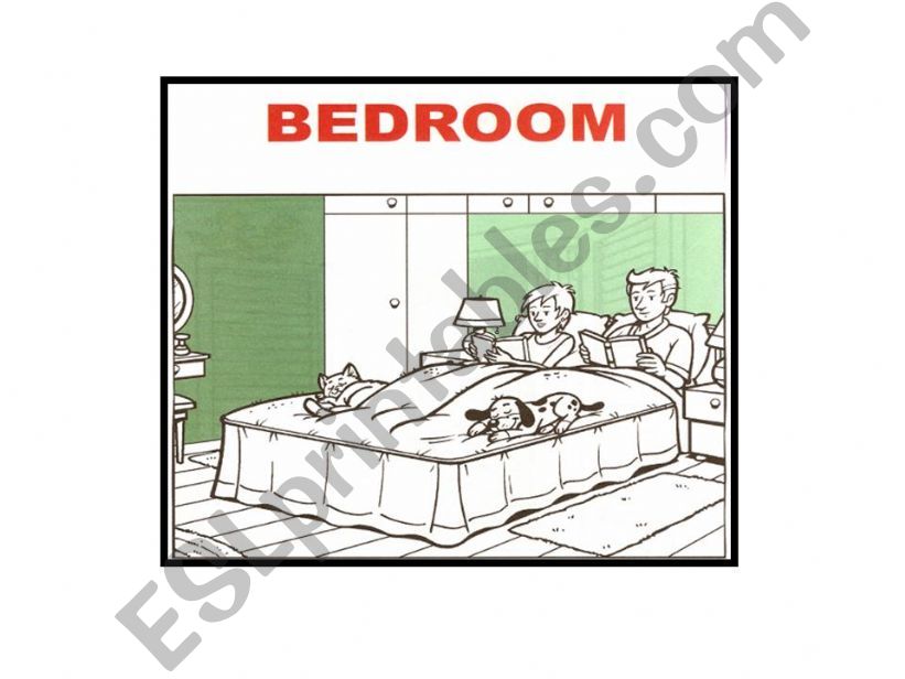 Flash Card- Bedroom powerpoint