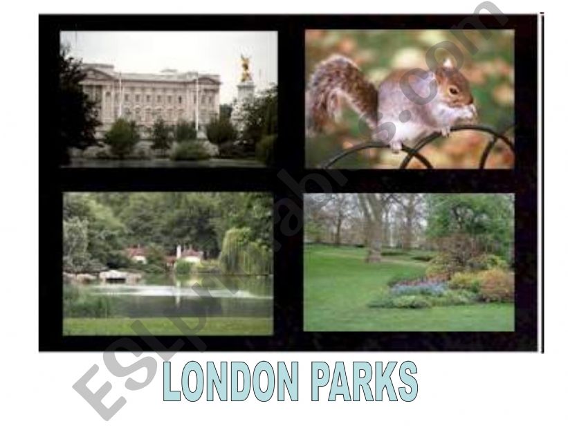 London parks powerpoint