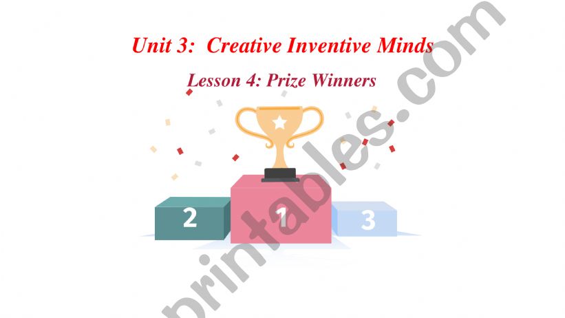 BAC prize winners powerpoint