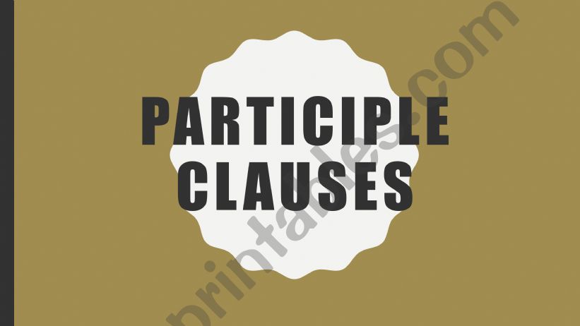 Relative clauses powerpoint