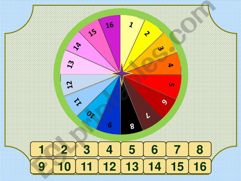 Past tense spin the wheel everyday action verbs