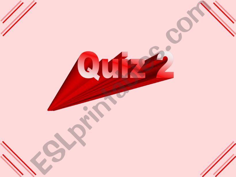 Quiz 2 General knowledge powerpoint