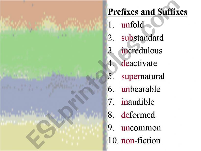 Prefix & Suffix_answer key powerpoint