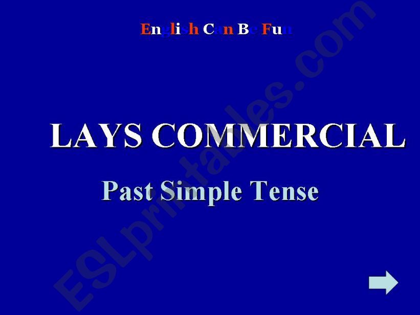 Past Simple Tense - interactive activity