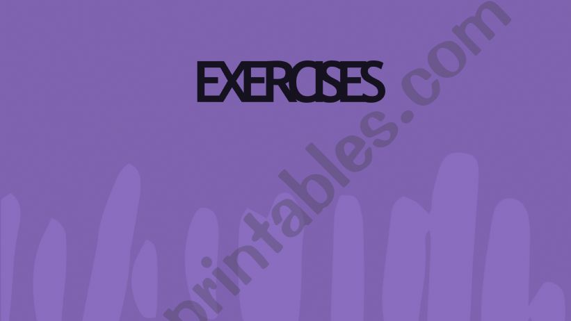 Modal Verbs A2 Exercises Part 3