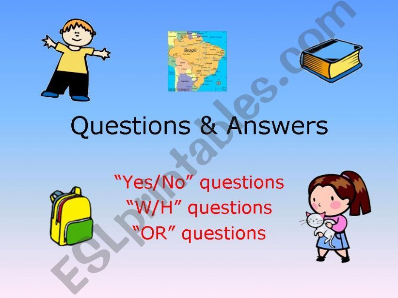 Questions & Answers powerpoint