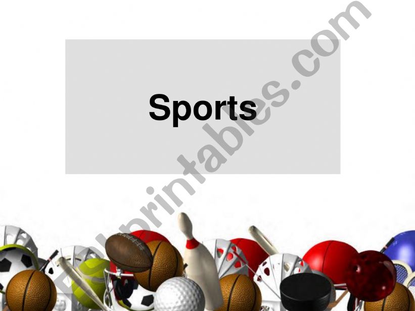 SPORTS powerpoint