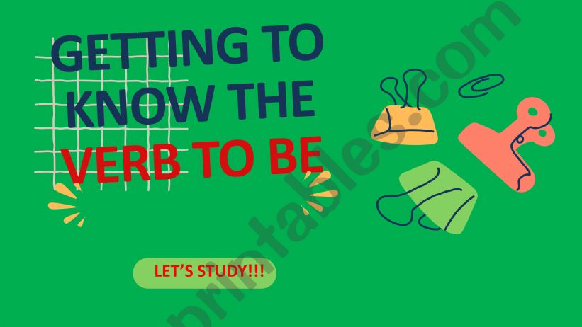 REVISITING THE VERB TO BE part 2