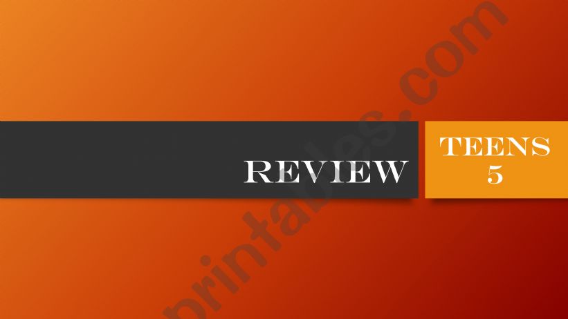 How to Write a Consistent Review