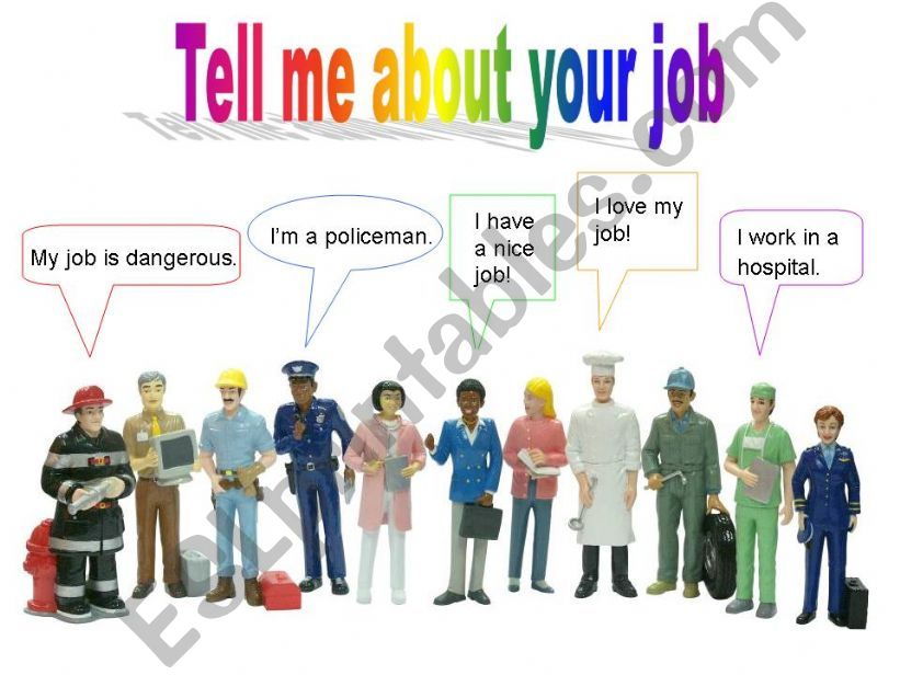 Tell me about your job powerpoint