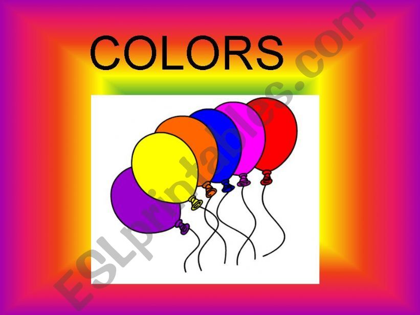 Colors powerpoint