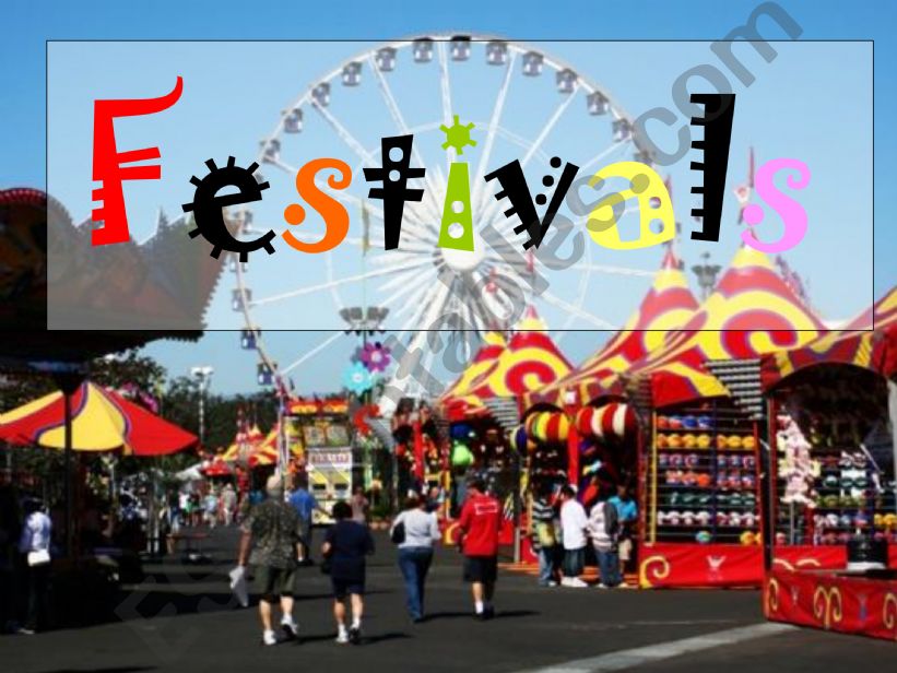 festivals around the world powerpoint