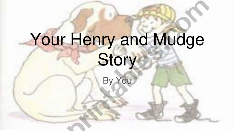 Henry And Mudge Adventure powerpoint