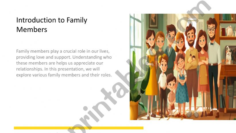 Family Members powerpoint