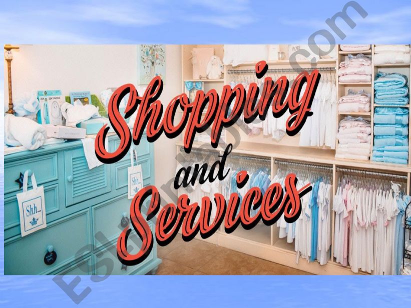 Shopping 1 powerpoint