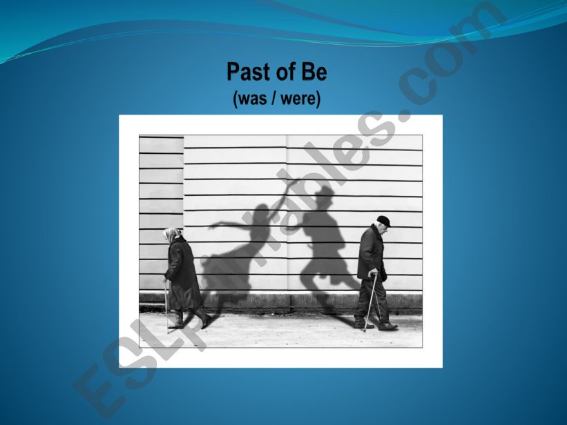 PAST OF BE powerpoint