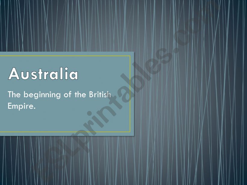 Australia and New Zeland powerpoint