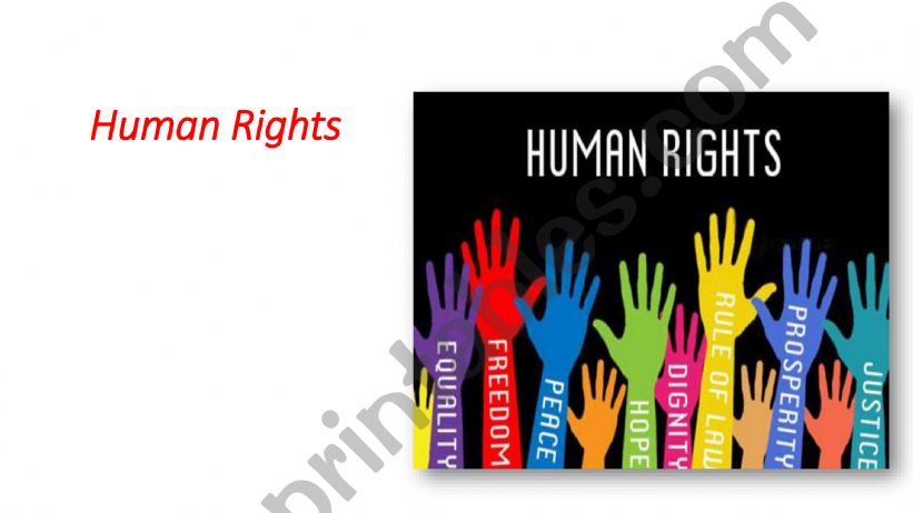 lesson 25 human rights powerpoint