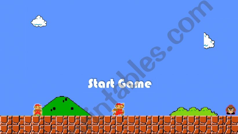 Past Simple _ Super Mario powerpoint