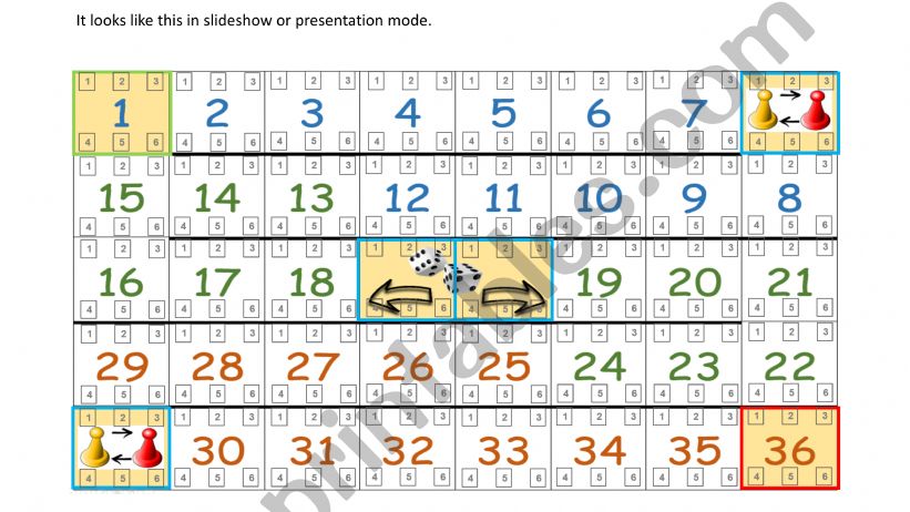 Boardgame - animated PowerPoint (includes instructions)