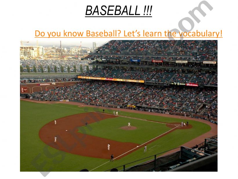 baseball powerpoint