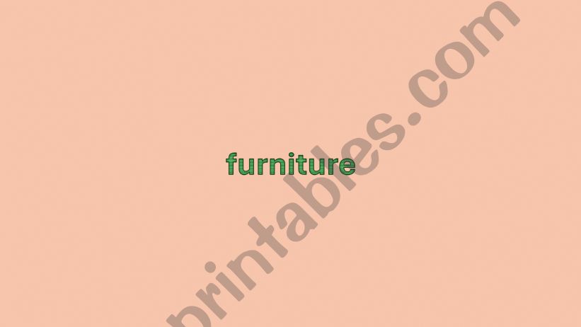 furniture game powerpoint