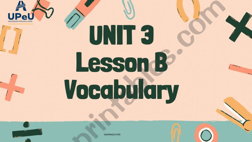 personality vocabulary powerpoint