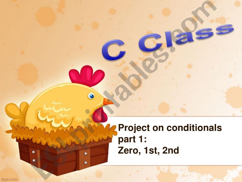 Project on Conditionals - Health and Food/the Environment