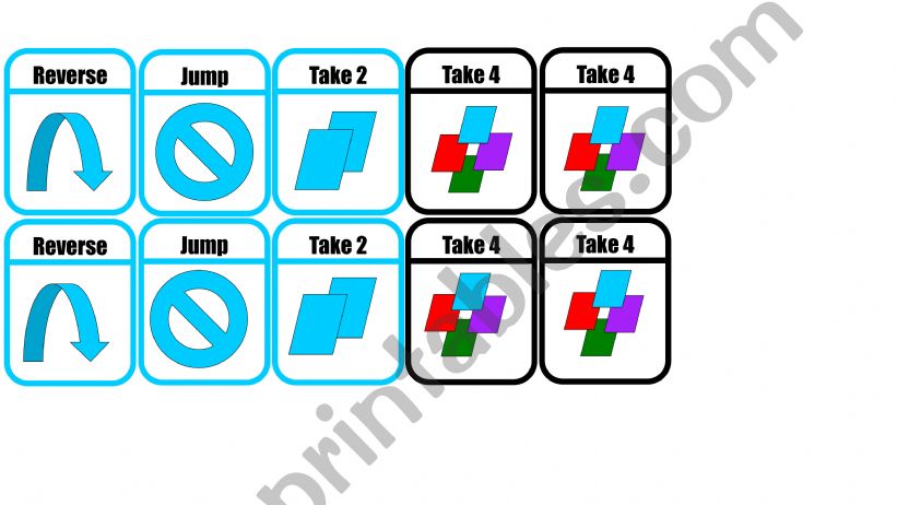 UNO - Game - School supplies - Part 3 of 3