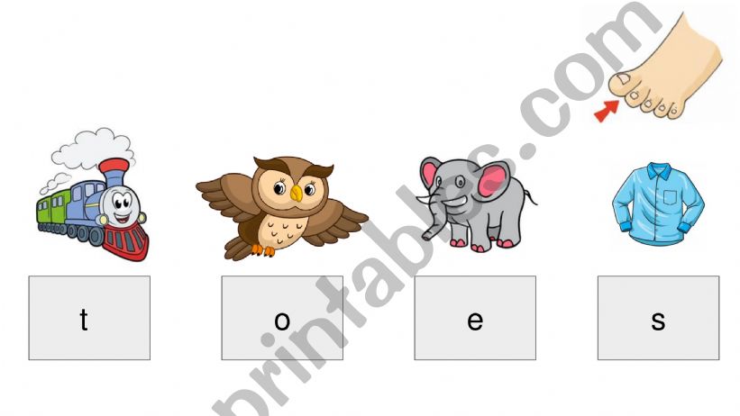Quiz Part 2 Write down the first letter and guess the word
