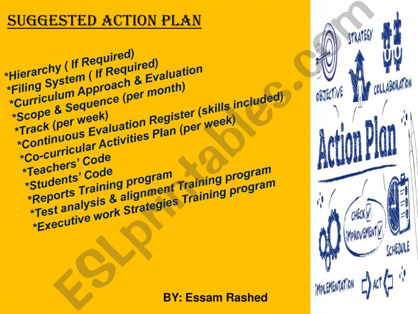 Action Plan 4 Schools powerpoint