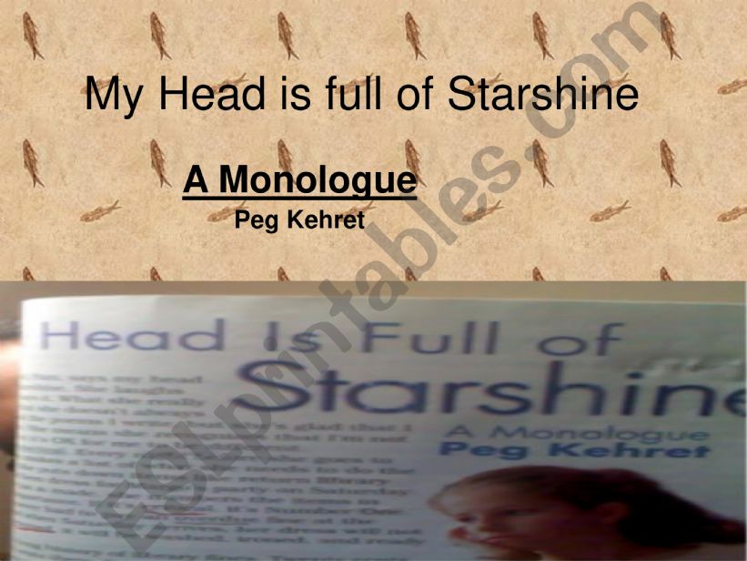 My Head Is Full Of Sunshine powerpoint