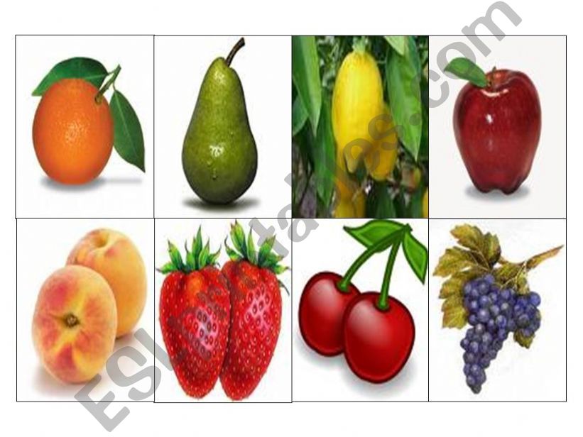 fruits and vegetables powerpoint