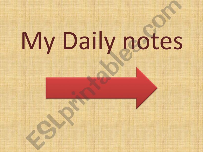 diary powerpoint