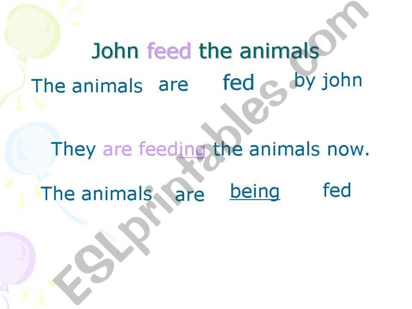 passive voice powerpoint