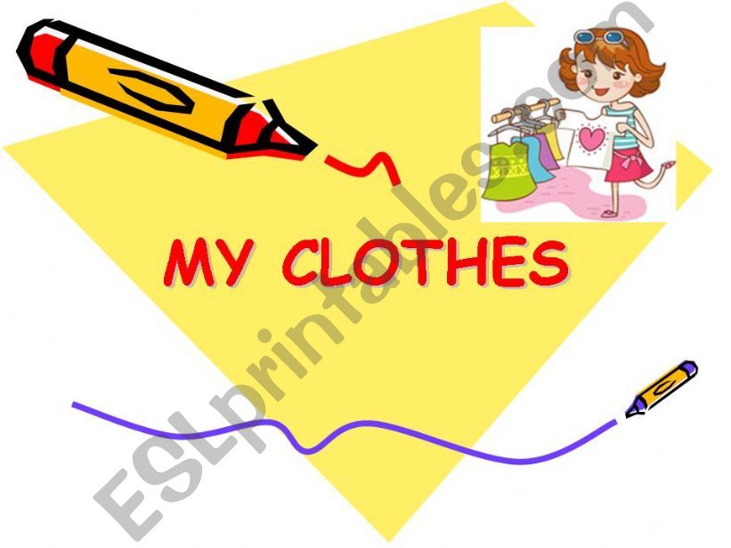 my clothes powerpoint