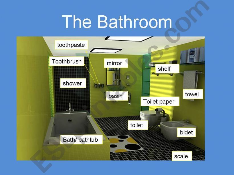 The House3. The Bathroom powerpoint
