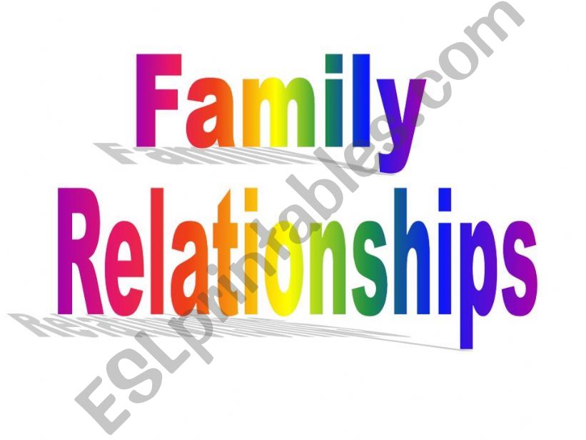 Relationships powerpoint