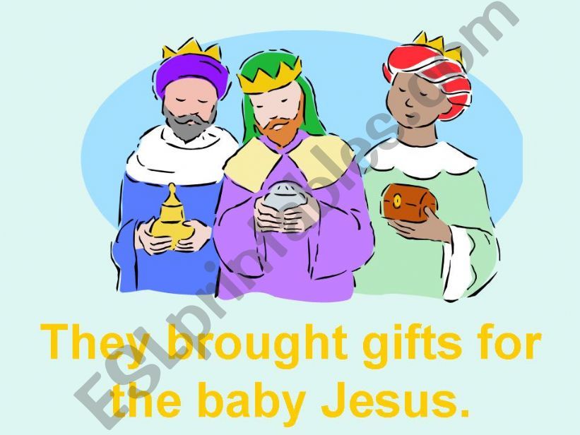 The fist Christmas (part II) powerpoint