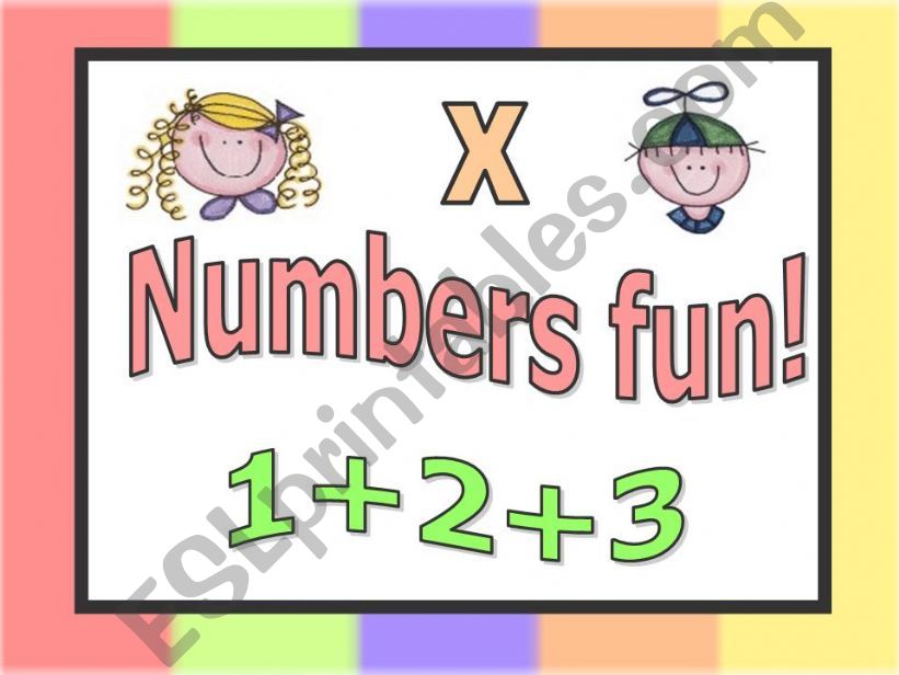 NUMBERS GAME powerpoint