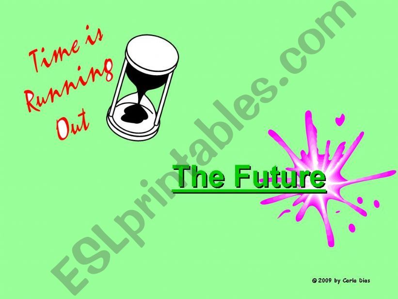 The Future Tense powerpoint