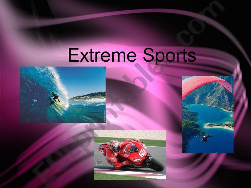 Extreme Sports powerpoint