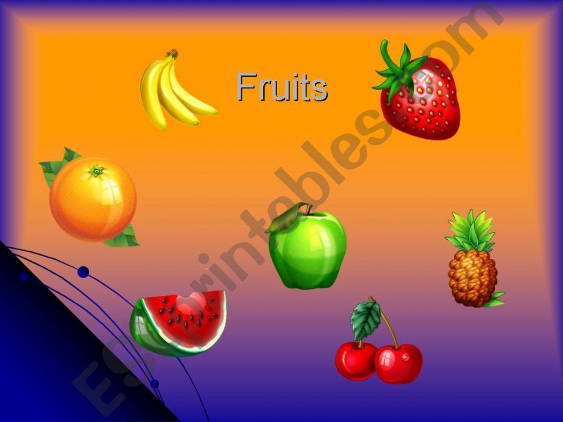 Fruits powerpoint