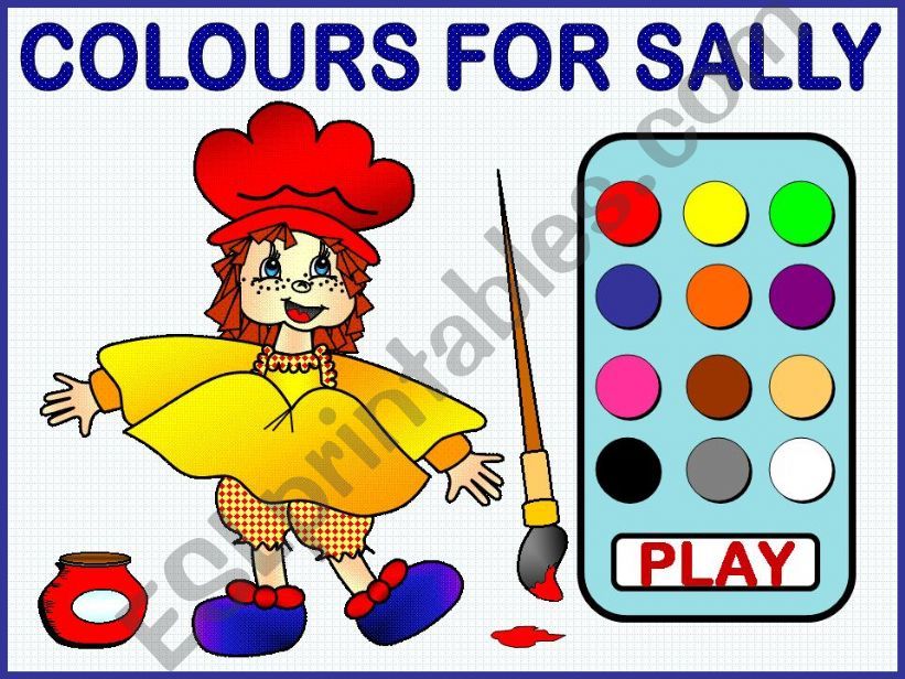 Colours for Sally - Game powerpoint